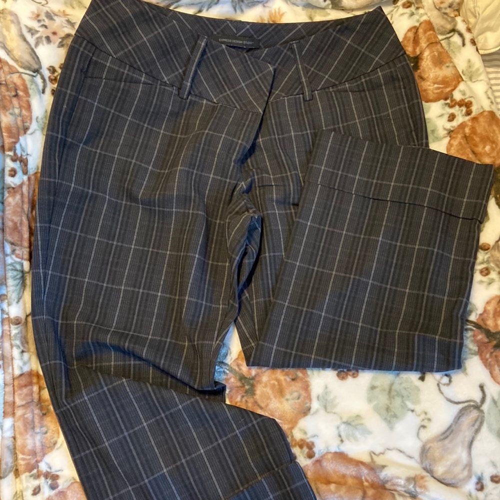 Express work capri pants